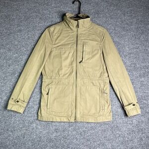 Untuckit‎ Olivio Military Utility Jacket Womens Small Green Full Zip Outdoors